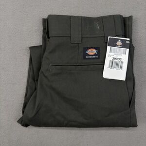 Dickies Skateboarding Pants Mens 29x32 Green Flex Chino Straight Leg Jamie Foy